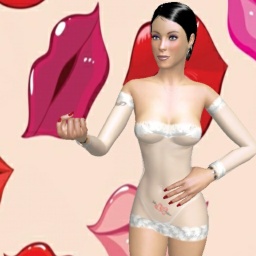 free 3D sex game adventures with heterosexual tender girl NinaBlu, Spain, lets have some fun