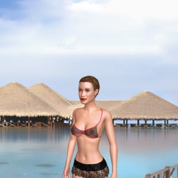 free 3D sex game adventures with bisexual lusty girl Prudedude, hawaii, 