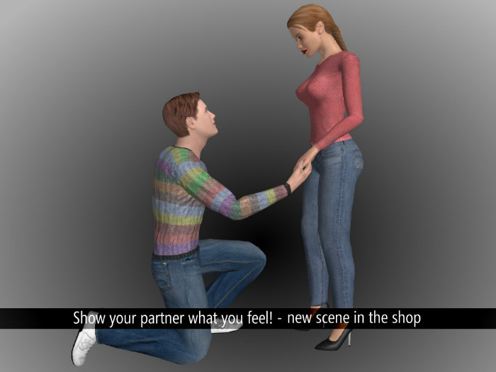 prove me your love scene in 3D sex game AChat
