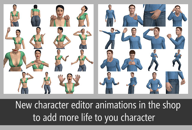 personal animations in 3D sex game AChat