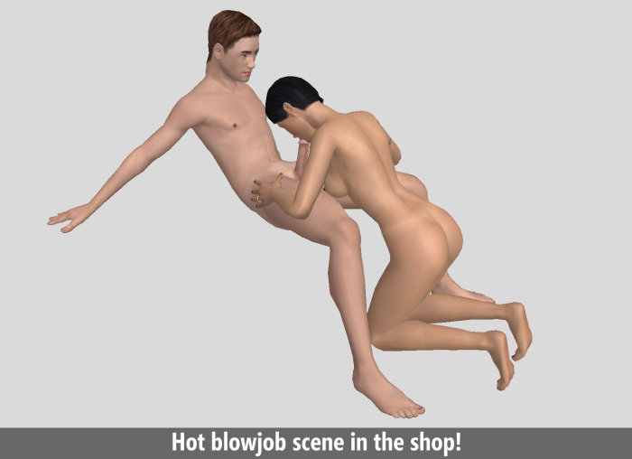 hot blowjob in 3D sex game AChat