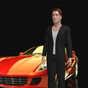 Online sex games player Ajakx in 3D Sex World