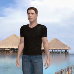 Tiziano plays 3d sex games with AChat