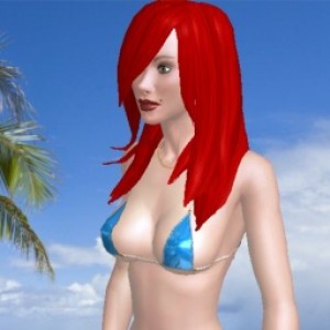 VeronicaZ plays 3d sex games with AChat