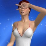 Elina plays 3d sex games with AChat