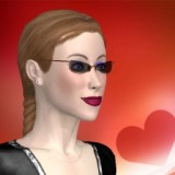 enjoy virtual sex games with mates like heterosexual fond girl Melda, 