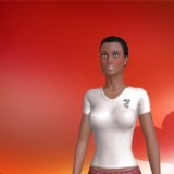 adults enjoying 3D sex games like heterosexual nymphomaniac girl Andreaxys, paris, France, 