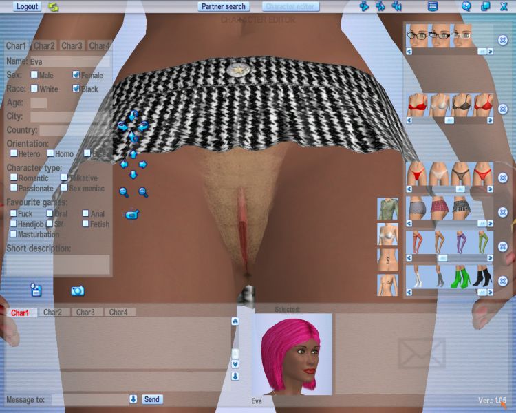 Screenshot 01 of Best and most realistic Adult Game Software