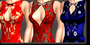 Chinese qipao - From Keiko's Fashion Kloset - addition to online adult game AChat MMO