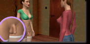 Introducing the naughty shemale to the virtual sex world
