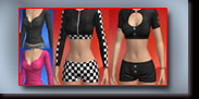 Sexy sweater, racer uniform, sex assistant cloth