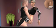 AChat Virtual Sex Update: At the wall - Be passionate!