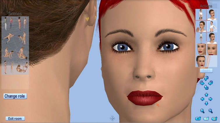 Stunning 3D Sex simulation