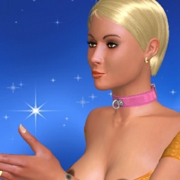 Online sex games player MilanaPansex in 3D Sex World