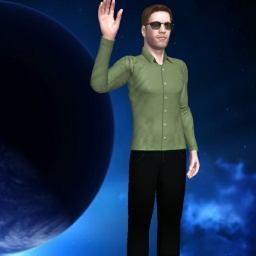 Free virtual sex games fan JohnnySS in AChat 3D Adult World