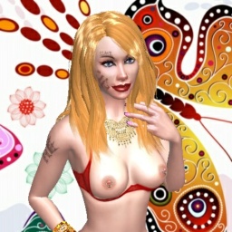 Online sex games player Renaslt in 3D Sex World