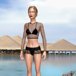 play virtual sex games with mate bisexual lustful shemale Mika549, 