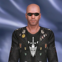 free 3D sex game adventures with heterosexual brute boy Sex_Warrior, USA, metalhead guy.