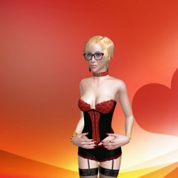 Free virtual sex games fan Eyla in AChat 3D Adult World