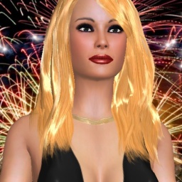 3Dsex game playing AChat community member bisexual passionate girl B_Bardot, Love treats, 