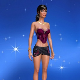 3Dsex game playing AChat community member heterosexual sexy girl Barbara_Bar, 