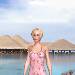 Online sex games player Paulinegirl in 3D Sex World