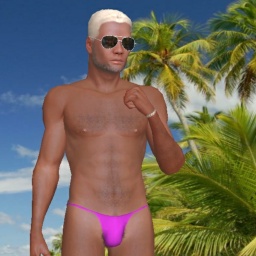 for 3D virtual sex game, join and contact bisexual sensual boy Delonte2, US, 