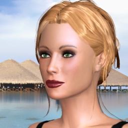 Online sex games player Mallinna in 3D Sex World