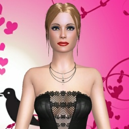 hot heterosexual lecher girl Glendda,  enjoys online 3Dsex