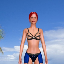 Online sex games player RuthieBG in 3D Sex World
