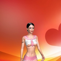 3Dsex game playing AChat community member bisexual wordy girl Dollyyyy, 