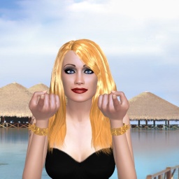 sexgame online MMO playing with adult member heterosexual virile girl Bunnieh, Shy, 