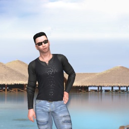 3Dsex game playing AChat community member heterosexual passionate boy Liam_77, Friendly, 