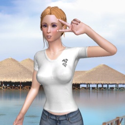 connect and play virtual 3D sex with bisexual amorous girl Chloe0201, 