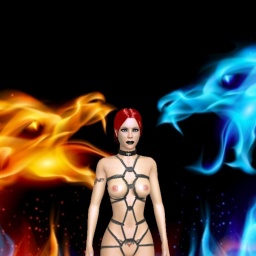 play virtual sex games with mate bisexual fiend girl Hexe_Jenny, Germany, 