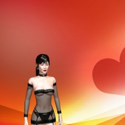 hot bisexual lecher girl Joul, us,  enjoys online 3Dsex