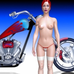 enjoy virtual sex games with mates like bisexual lush shemale Afrodite, 