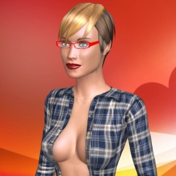 3Dsex game playing AChat community member bisexual fond girl Katica23, 