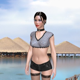 enjoy virtual sex games with mates like bisexual voluptuous girl Aolya, 