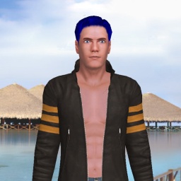 hot bisexual brute boy COBRA606076, USA,  enjoys online 3Dsex