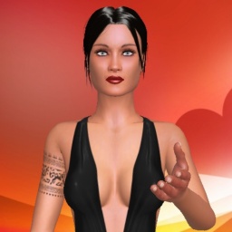 adults enjoying 3D sex games like heterosexual erotomanic girl Marel, UK, a filthy mind and a cheeky smile.