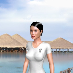 free 3D sex game adventures with bisexual lustful girl LuckyIzzy, 