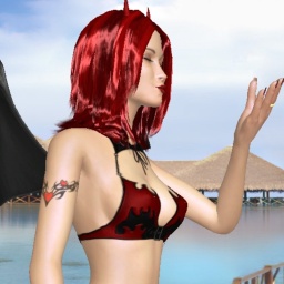 free cybersex experience with bisexual erotomanic shemale Rivens3, Brazil, hum... i'm a devil girl