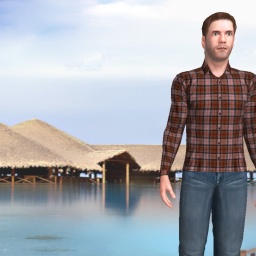 multiplayer virtual sex game player heterosexual sexy boy Bobsaget, USA, 