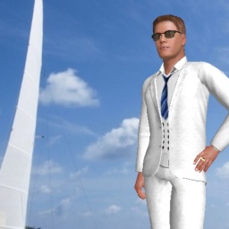 3Dsex game playing AChat community member heterosexual sensual boy MichaelPower, Russia, 