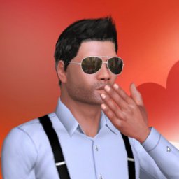 Free virtual sex games fan Morkovxxx in AChat 3D Adult World