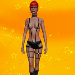 QueenCora plays 3d sex games with AChat