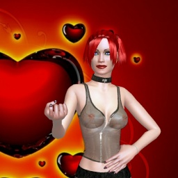 adults enjoying 3D sex games like bisexual sensual girl Naughtygrl,  of every day