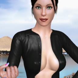 hot bisexual hot shemale Elerine,  enjoys online 3Dsex