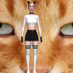 try virtual 3D sex with bisexual brute girl AIyssa, 